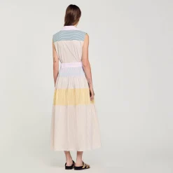 Robe Longue Patchwork