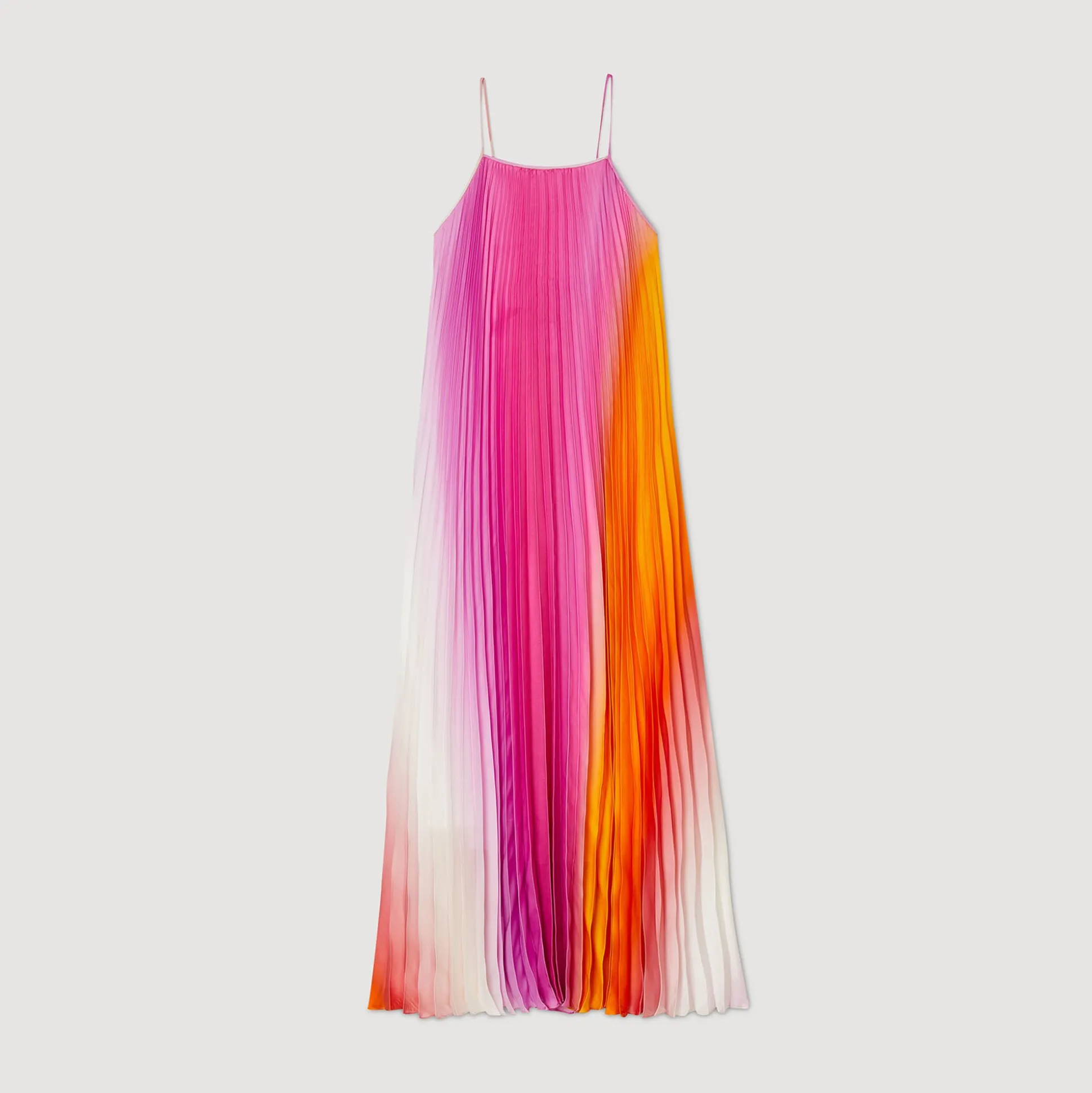 Robe Longue Plissé Soleil