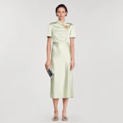 Robe Longue Satinée