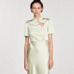 Robe Longue Satinée
