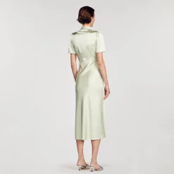 Robe Longue Satinée