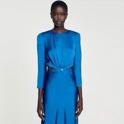 Robe Longue Satinée