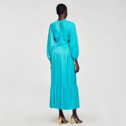 Robe Longue Satinée
