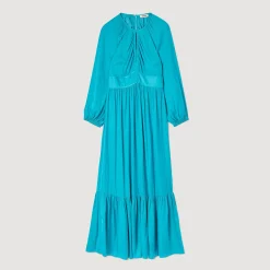 Robe Longue Satinée