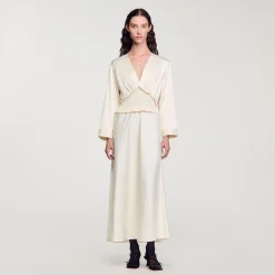 Robe Longue Satinée