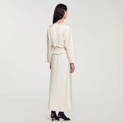 Robe Longue Satinée