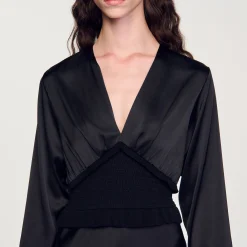 Robe Longue Satinée