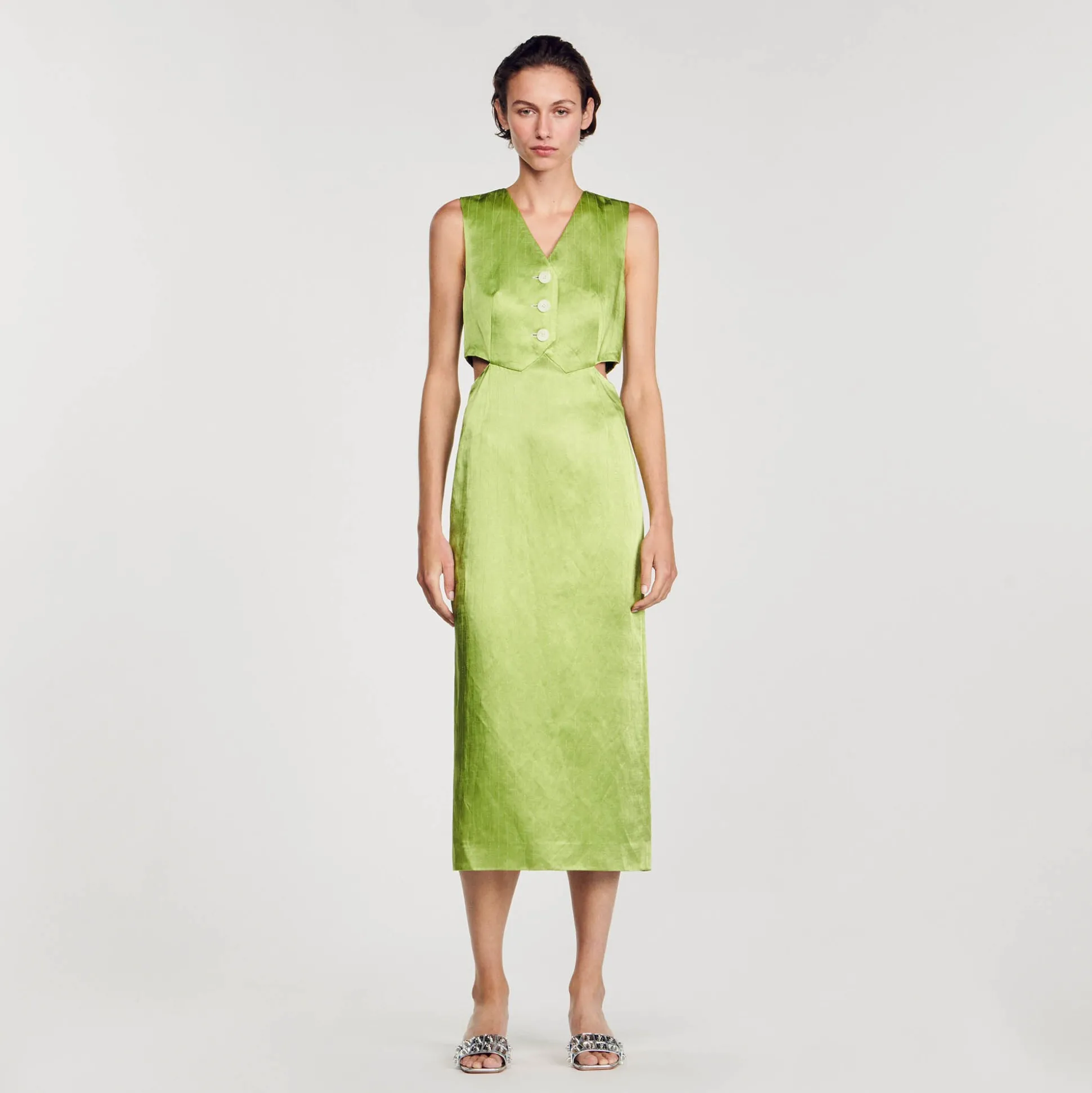 Robe Midi 2 En 1