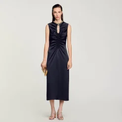 Robe Midi à Strass