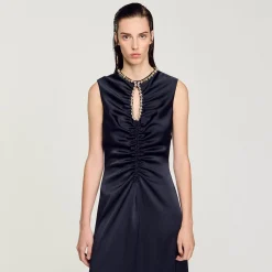 Robe Midi à Strass
