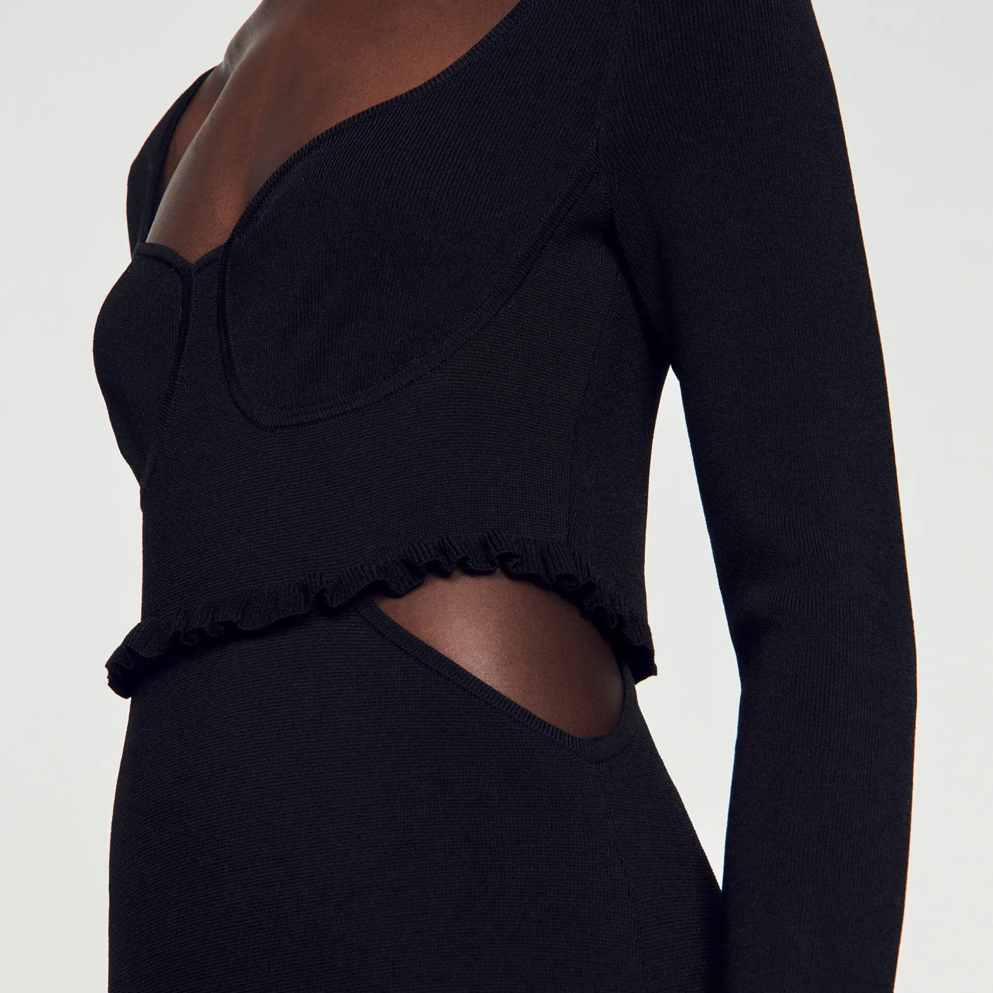 Robe Midi Ajourée