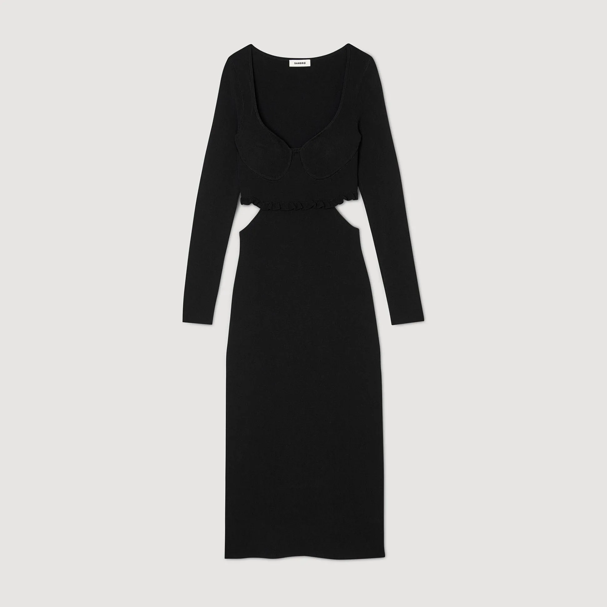 Robe Midi Ajourée
