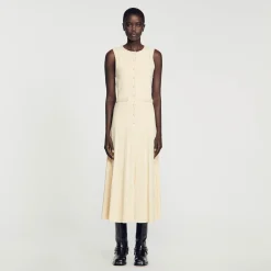 Robe Midi En Maille