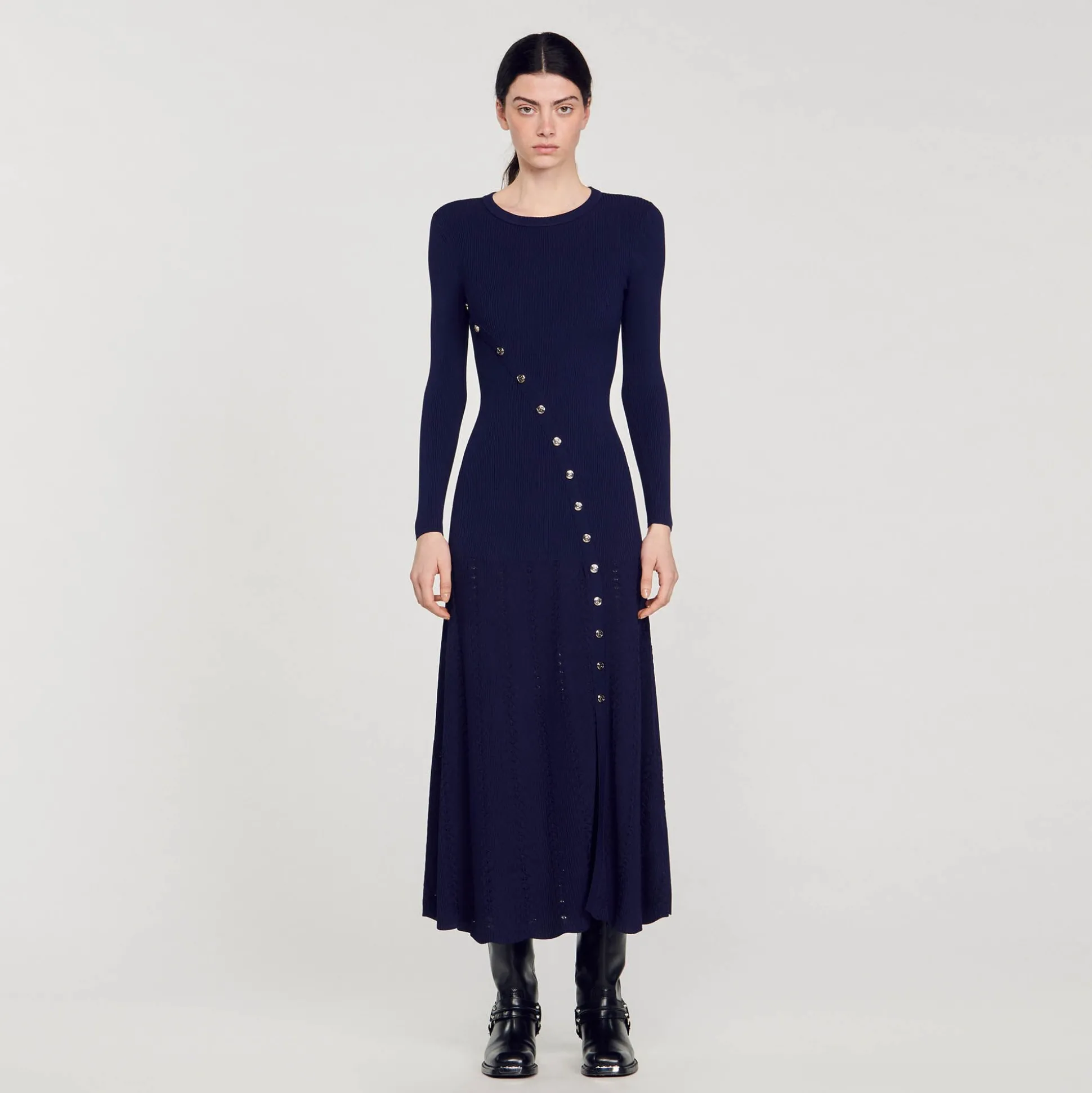 Robe Midi En Maille