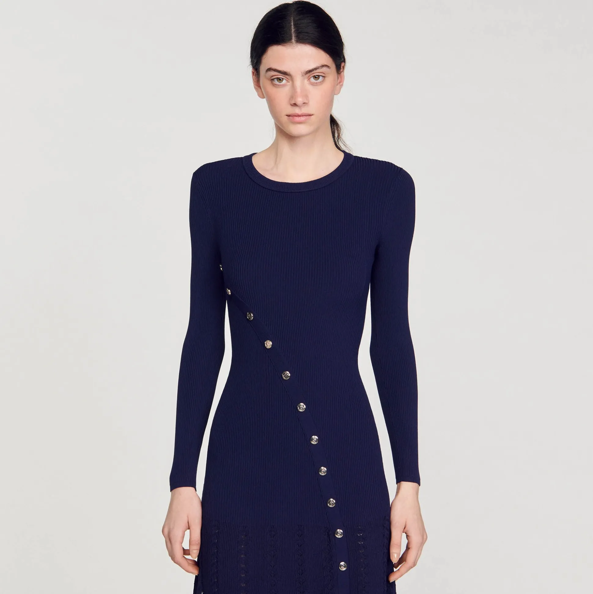Robe Midi En Maille