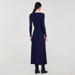 Robe Midi En Maille