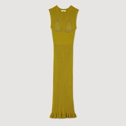 Robe Midi En Maille