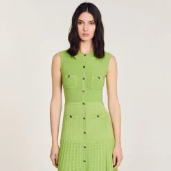 Robe Midi En Maille