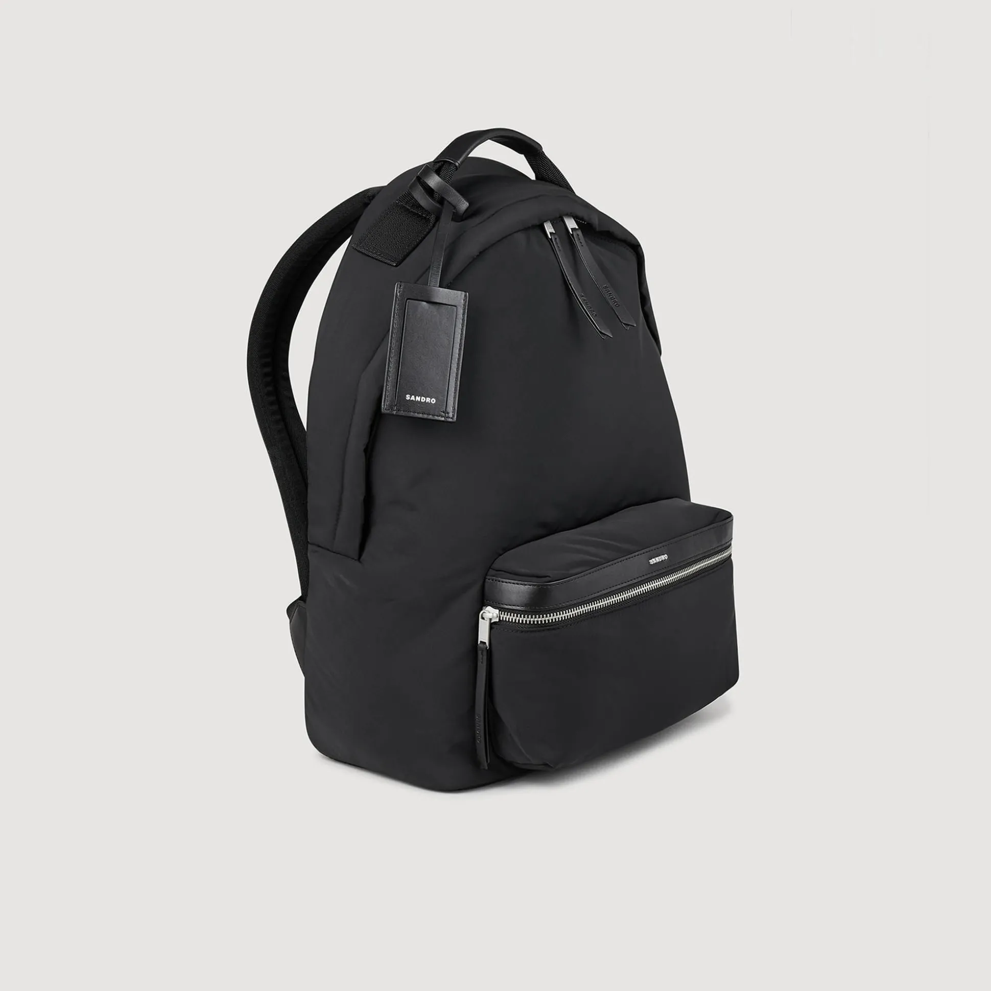 Sac à Dos En Toile Et Cuir