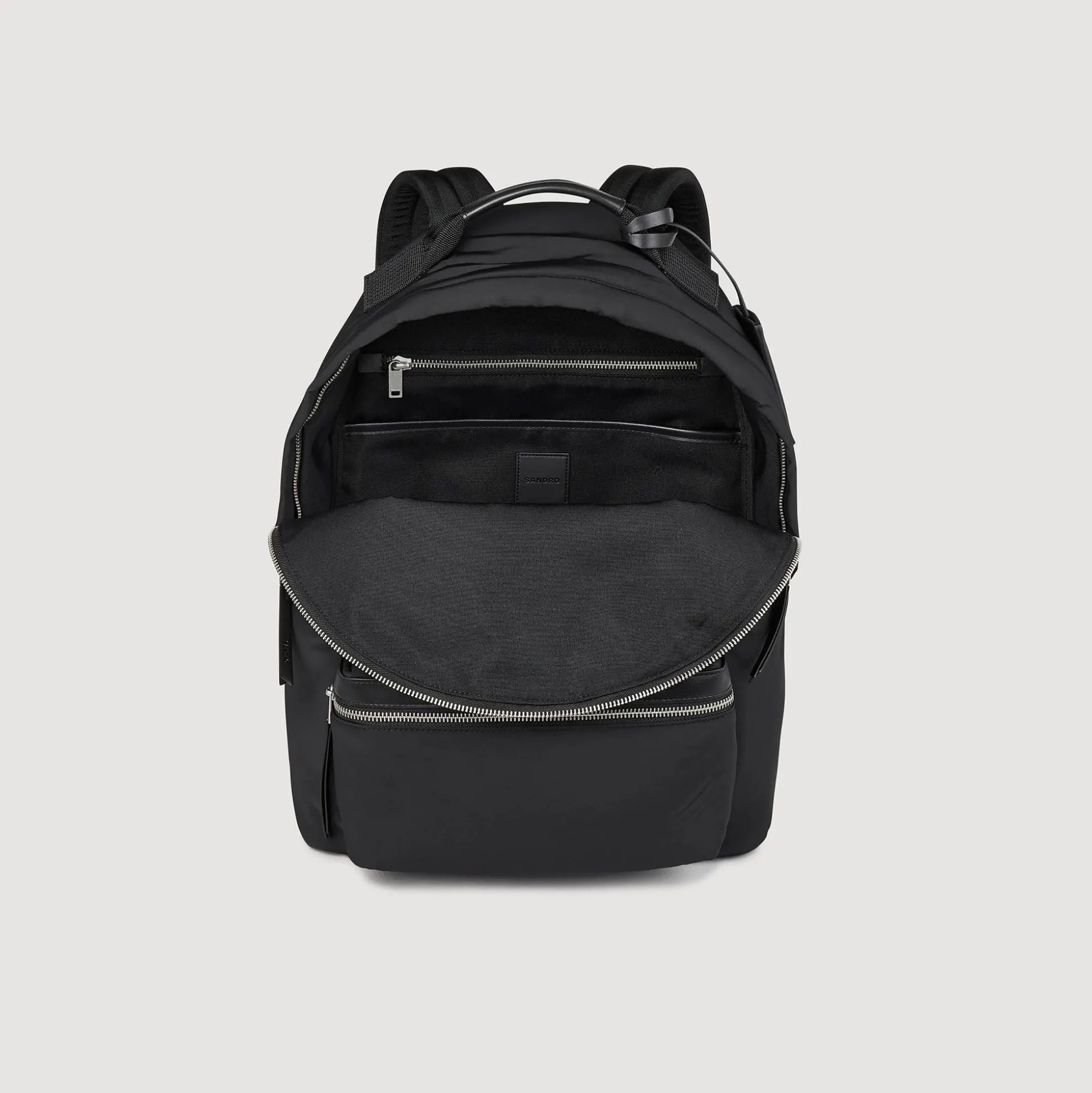 Sac à Dos En Toile Et Cuir
