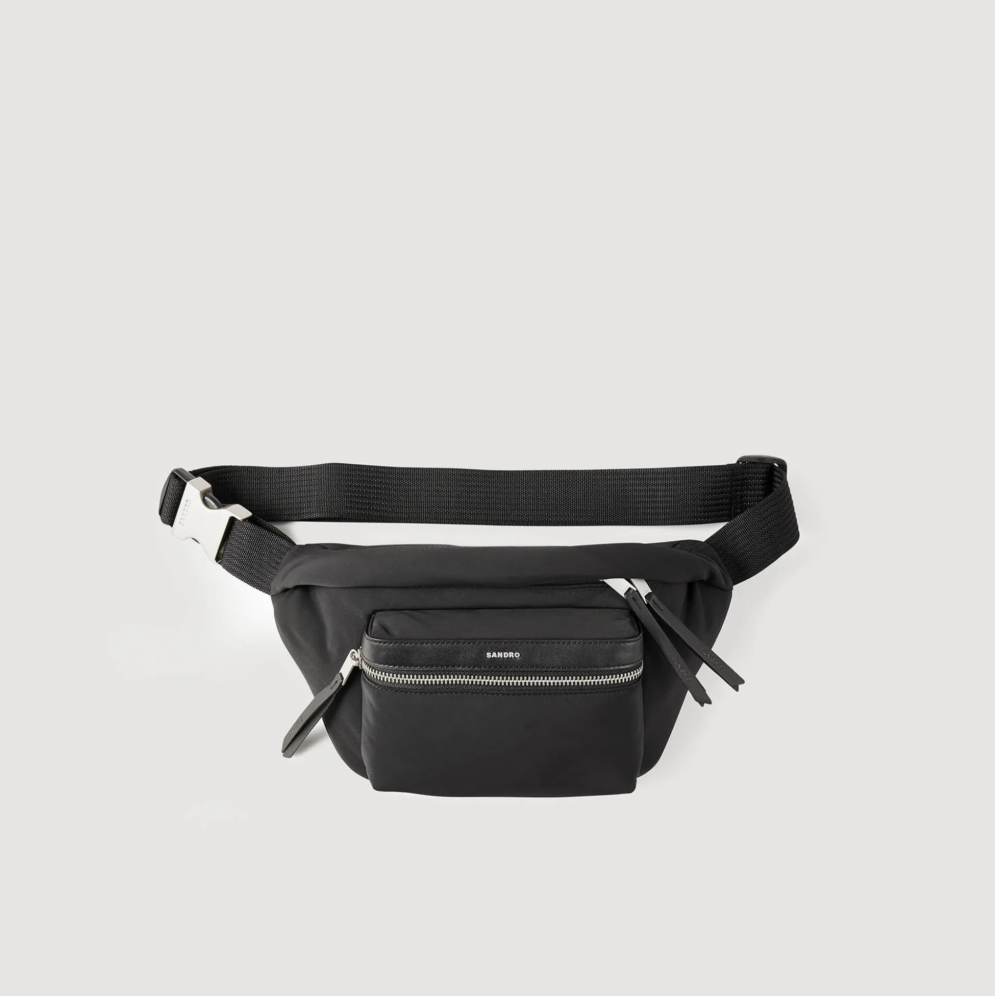 Sac Banane En Toile Et Cuir