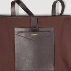 Sac Cabas En Cuir Suédé
