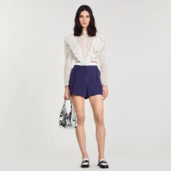 Short à Rayures