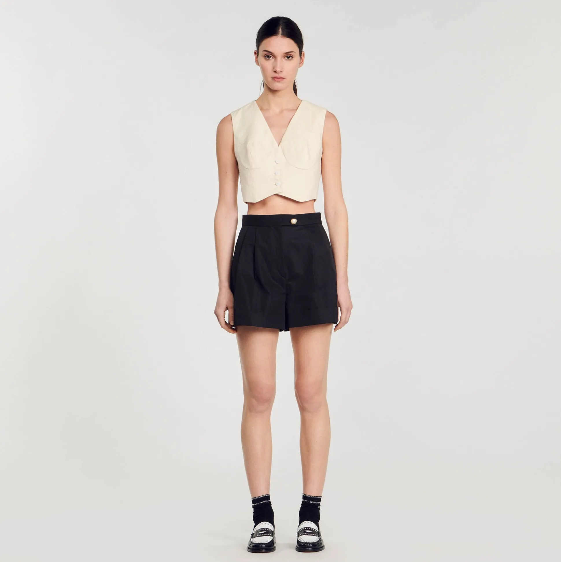 Short En Gabardine