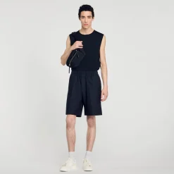 Short En Toile De Coton