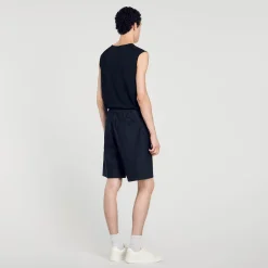 Short En Toile De Coton