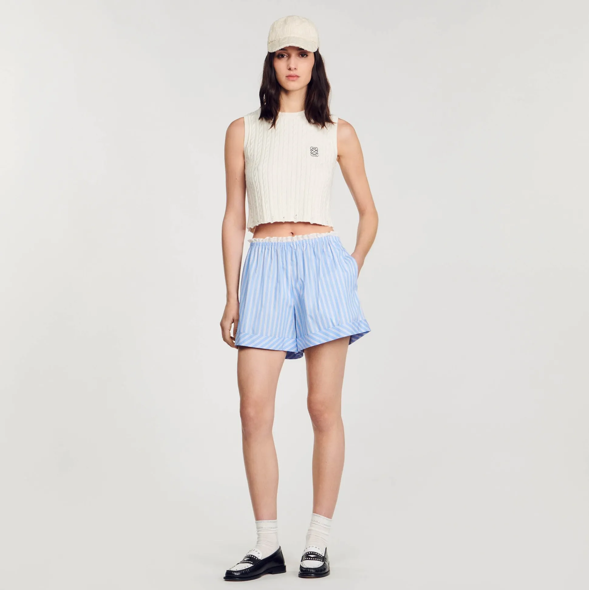 Short Large En Coton