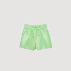Short Large Satiné