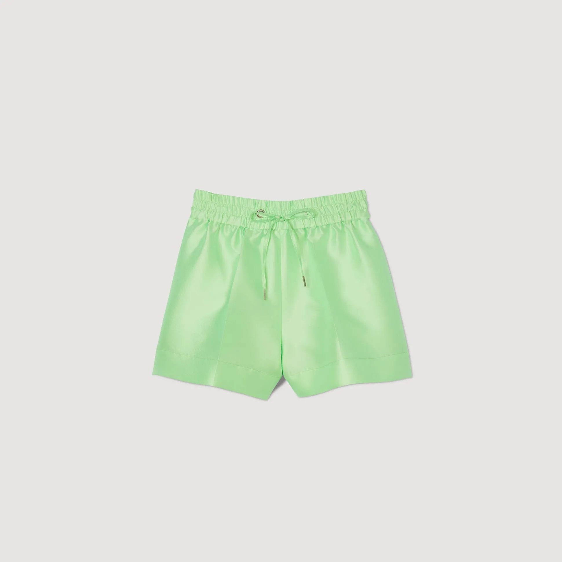 Short Large Satiné