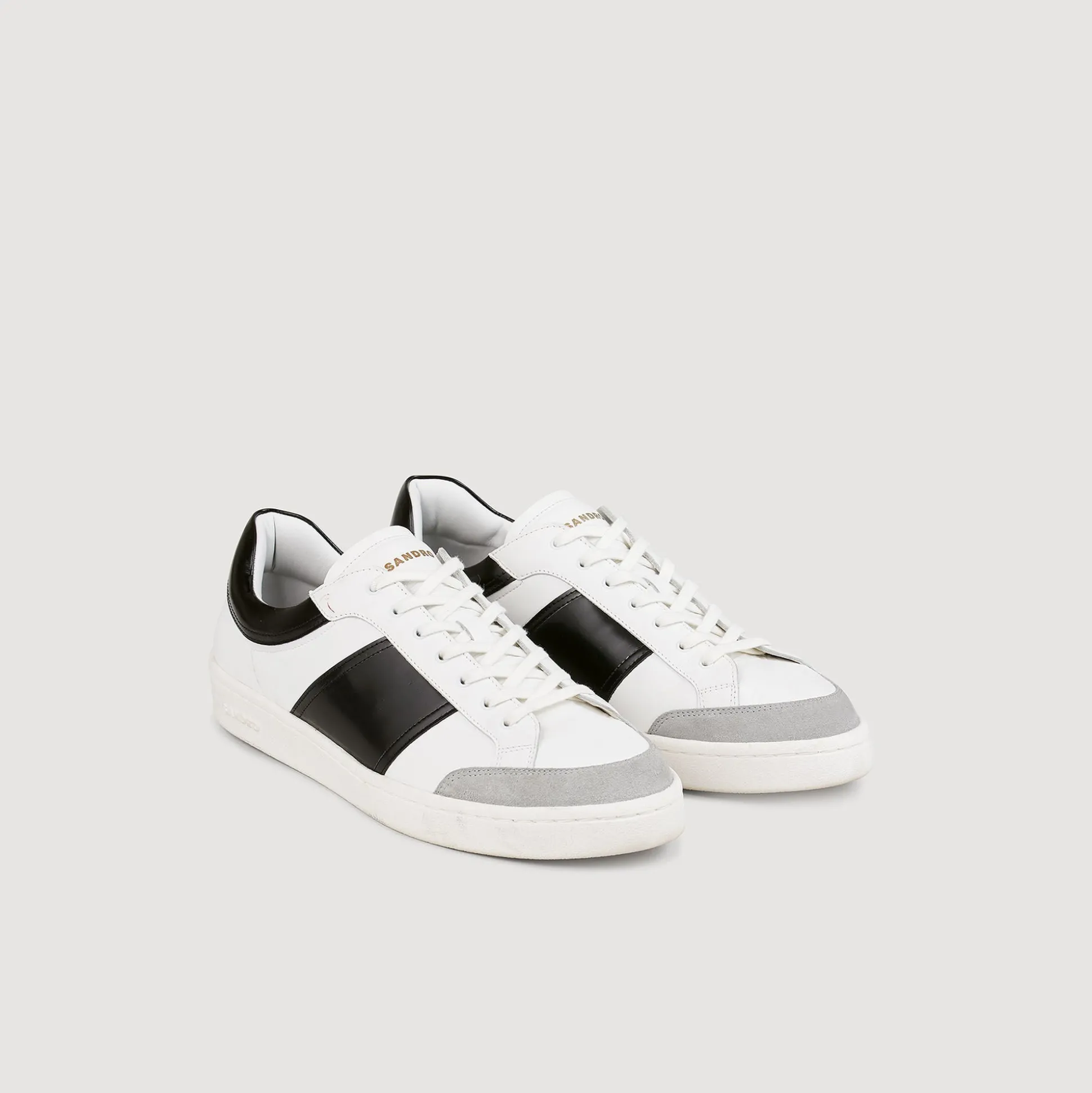 Sneakers Basses En Cuir