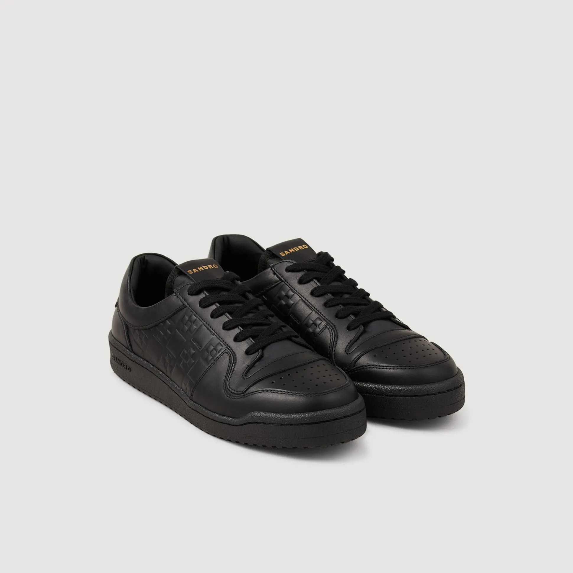 Sneakers Basses En Cuir