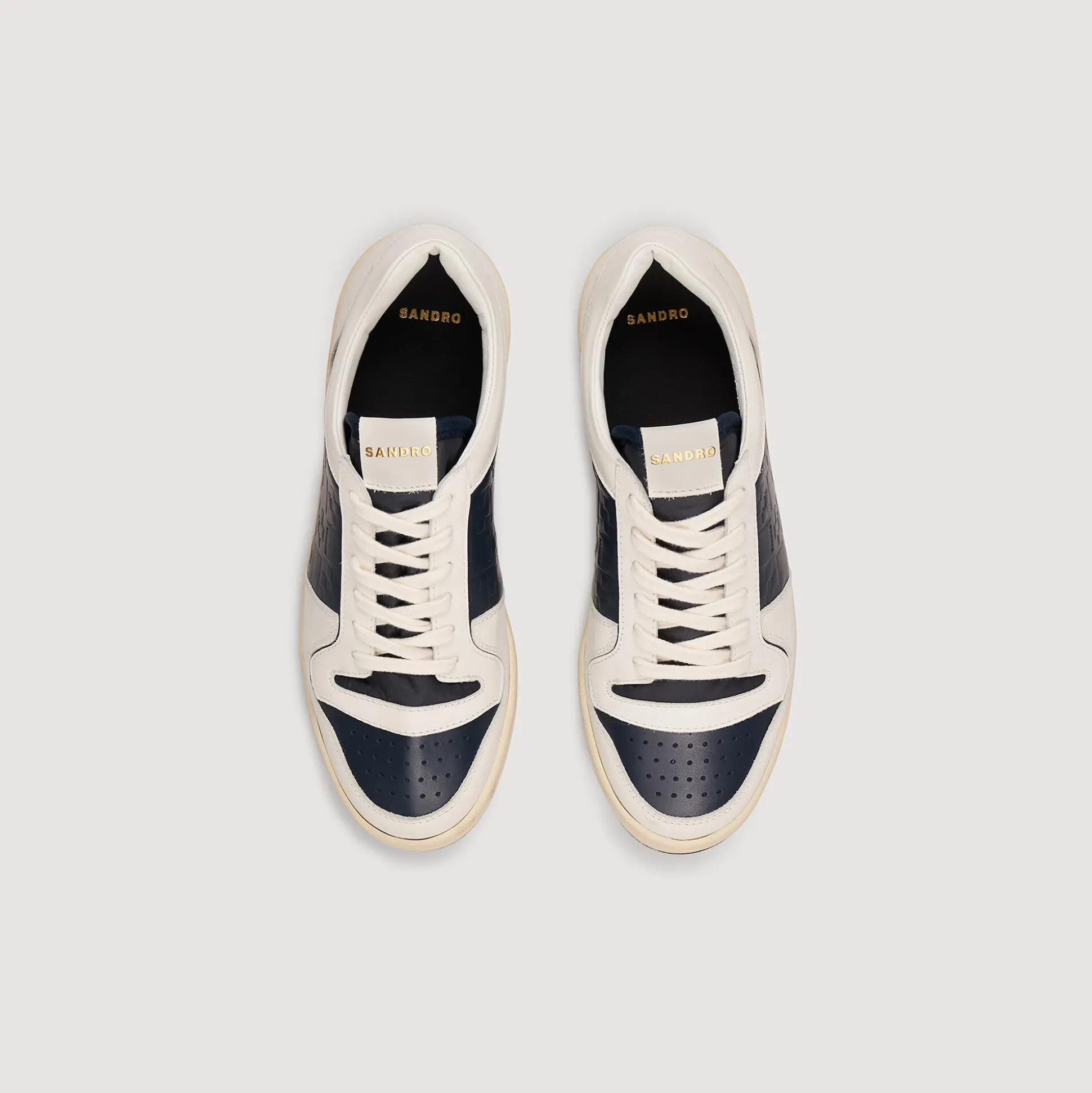Sneakers Basses En Cuir