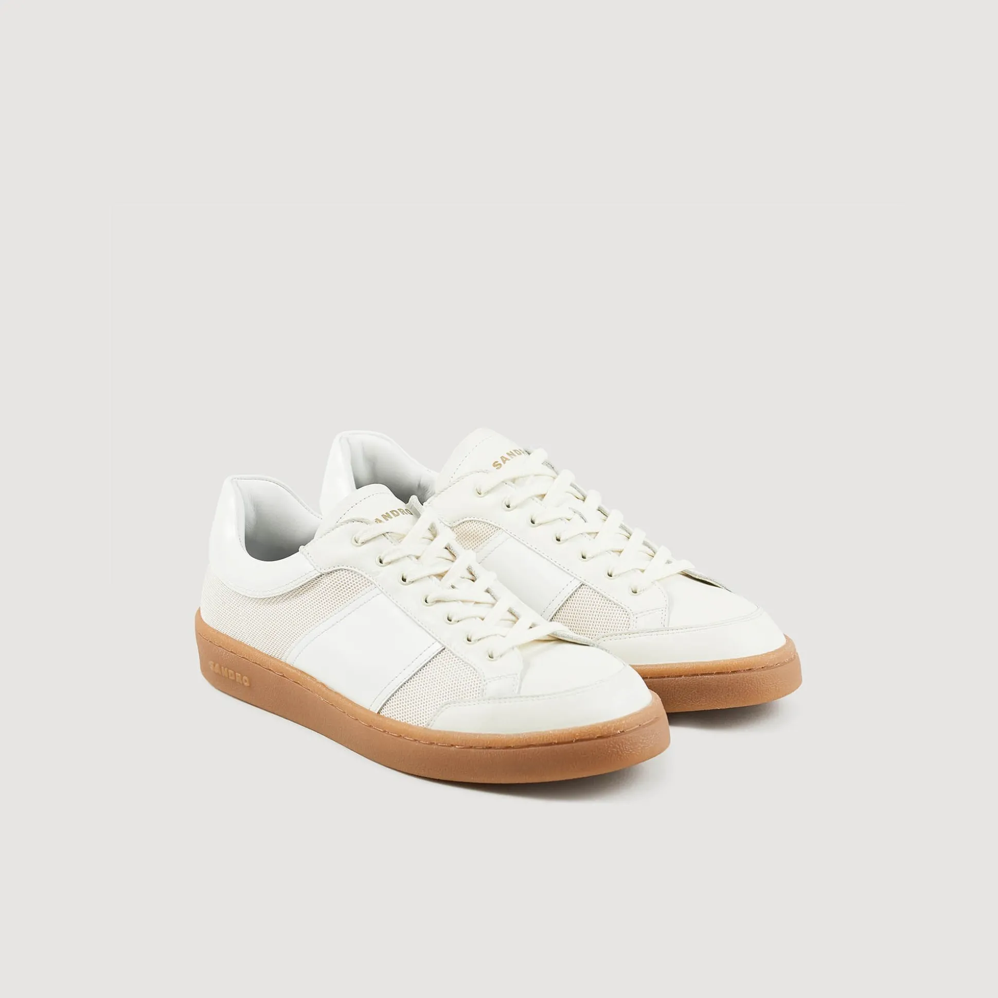 Sneakers En Cuir