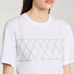 Tee-shirt Court Strassé
