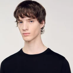 Tee-shirt En Maille Fluide