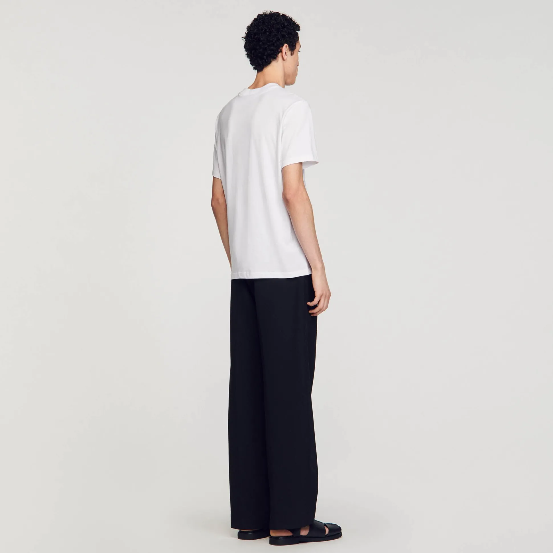 Tee-shirt Fleur En Coton