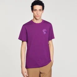 Tee-shirt Fleur En Coton