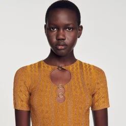 Top En Maille Scintillante