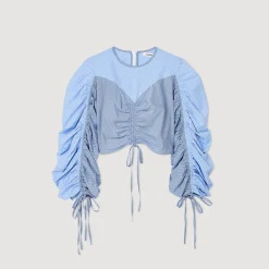 Top Imprimé à Liens