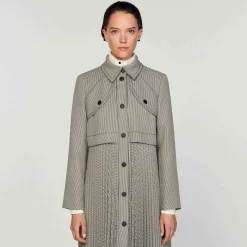 Trench Pied-de-poule