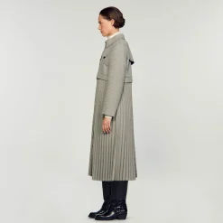 Trench Pied-de-poule