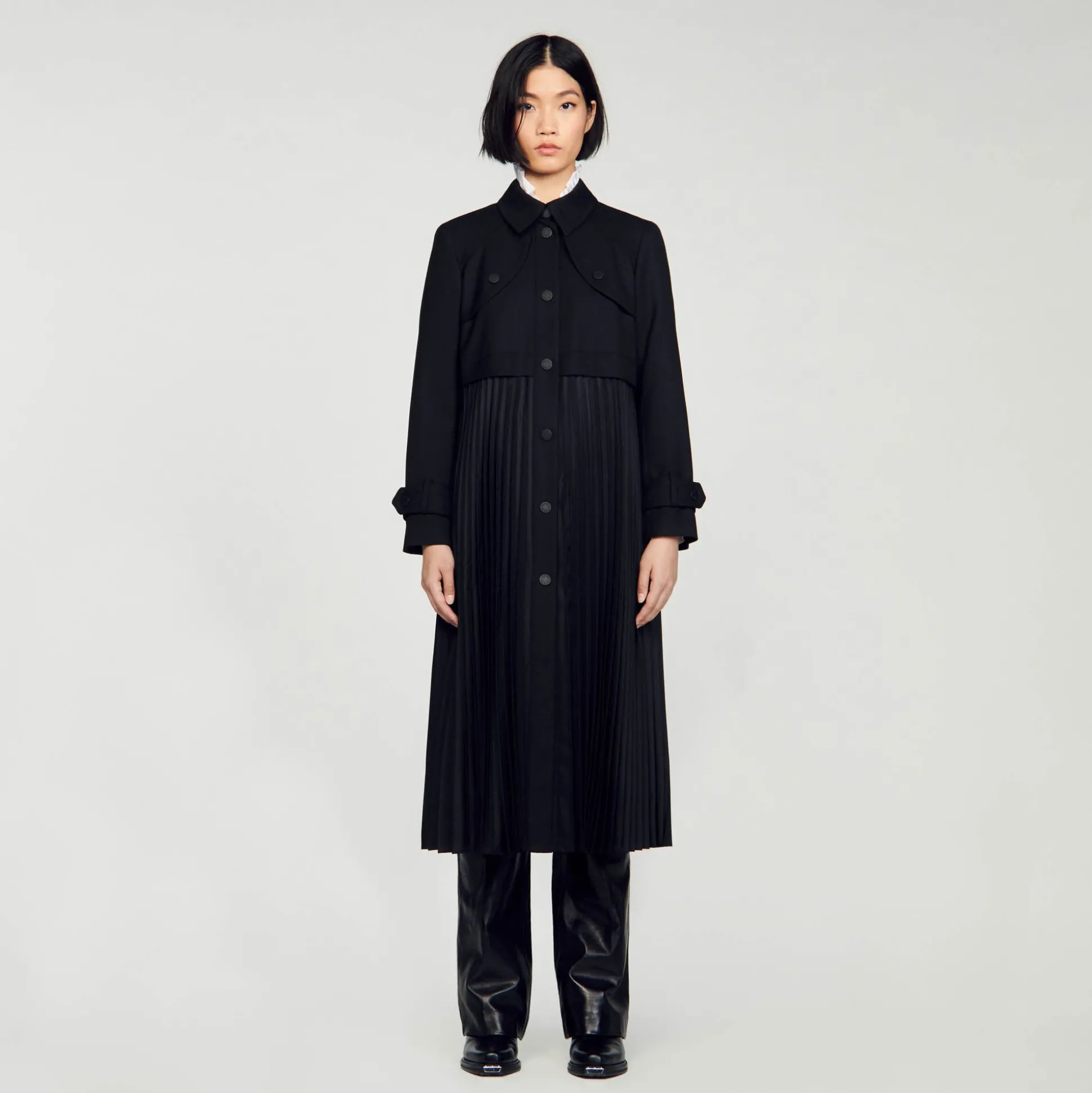 Trench Plissé