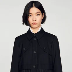 Trench Plissé