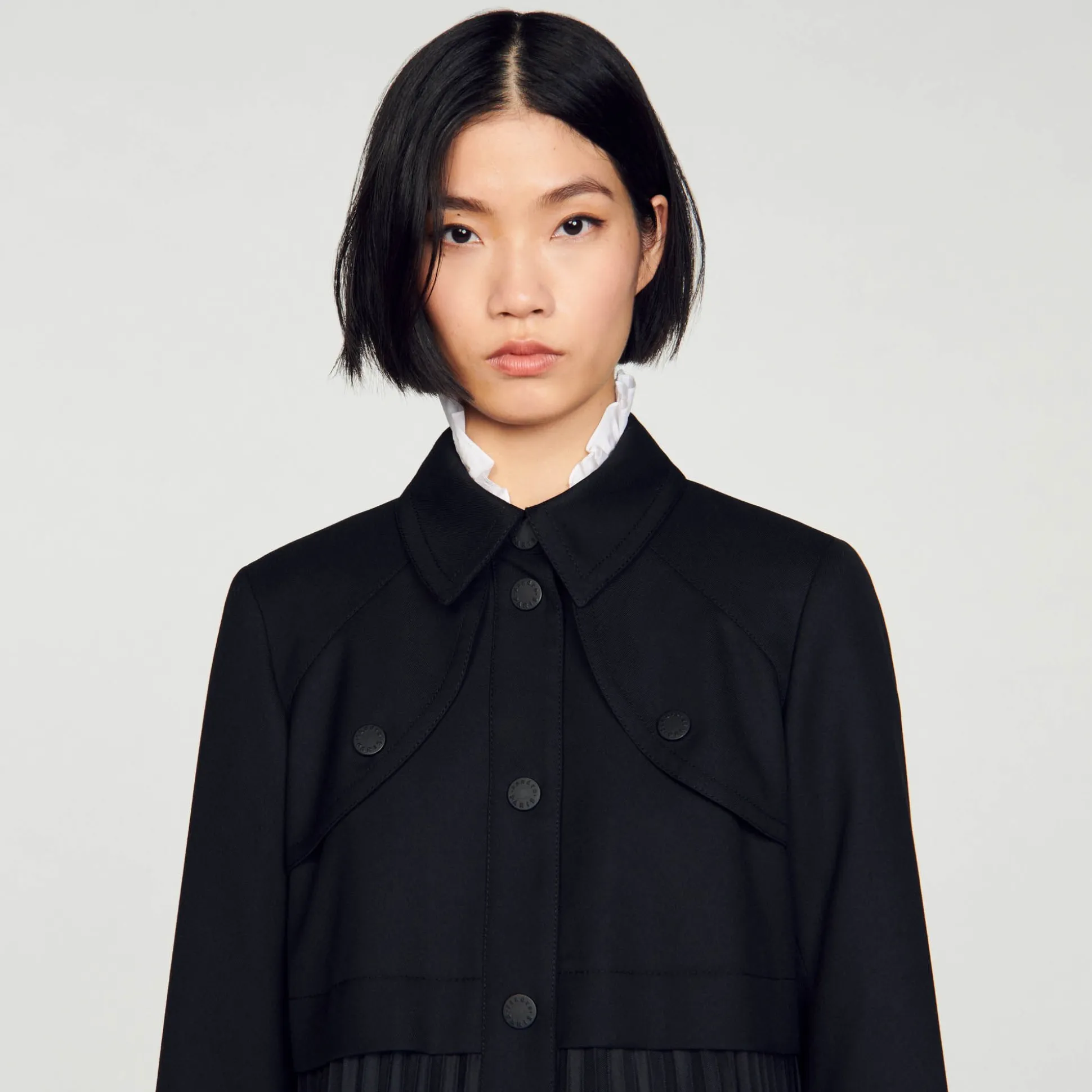 Trench Plissé