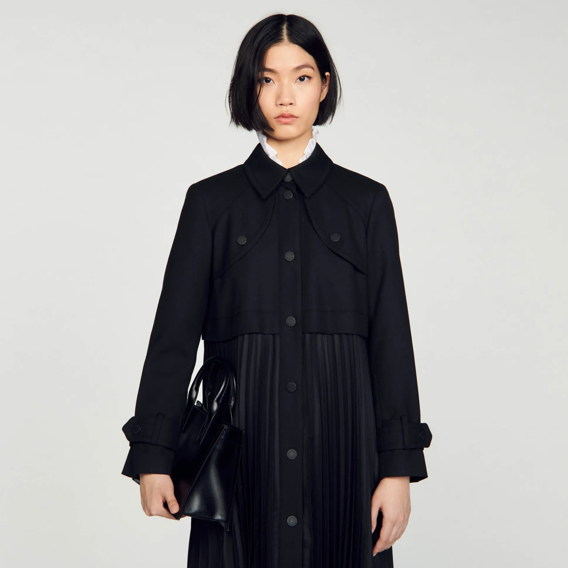 Trench Plissé