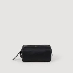 Trousse De Toilette En Toile Enduite